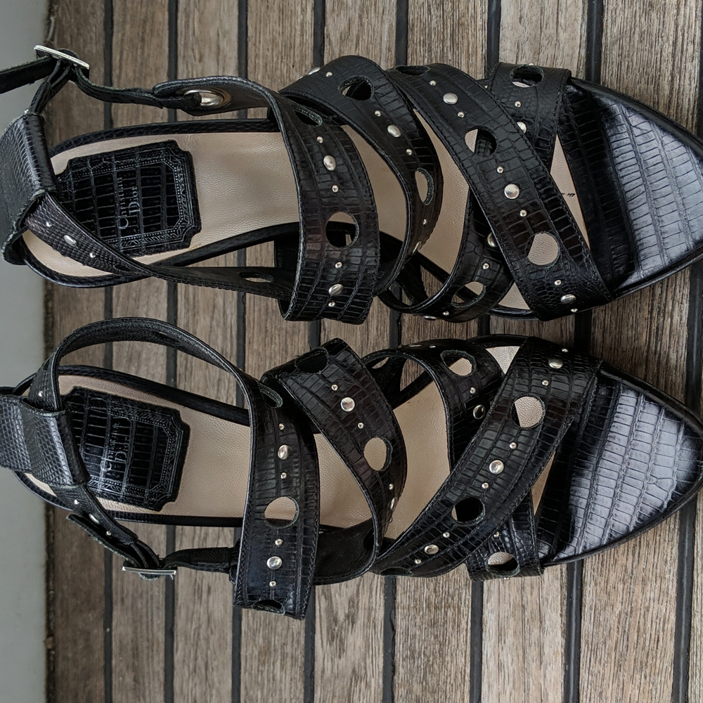 🕷️ Authentic Christian Dior leather heels🕷️